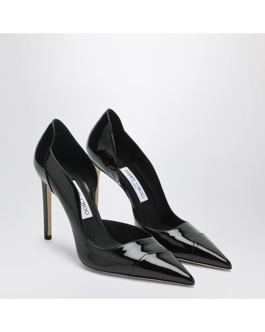 Jimmy Choo Black Brigitte 100 Pumps