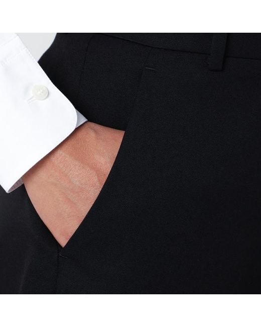 Givenchy Black Wool Trousers