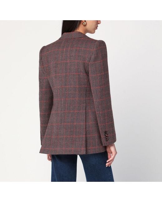Chloé Brown Classic Long Blazer Jacket