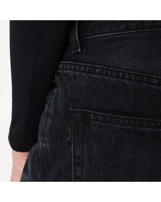 Jeans ampio candy in denim di Haikure in Black