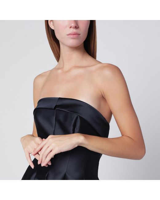 Alberta Ferretti Blue Evening Dress