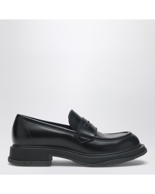 Gucci Black Loafer With Logo for men