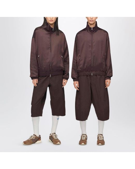 Adidas by Wales Bonner Brown Coffee-Colored Nylon Bermuda Shorts