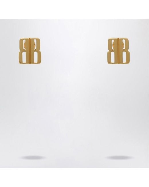 Balenciaga White Nano Xs Stud Ohrringe
