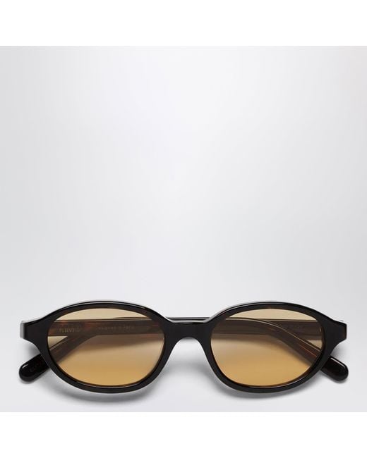 Retrosuperfuture Black Lunettes 2 Écailles Sunglasses for men