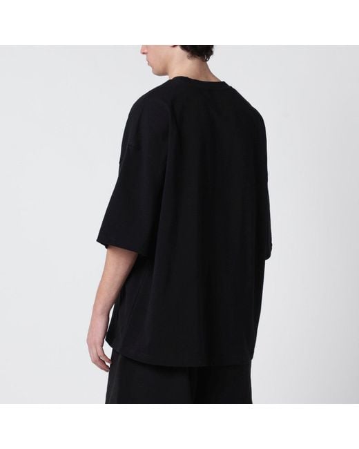 Entire studios Black Boxy T-Shirt for men