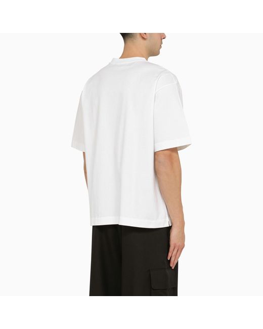 Off-White c/o Virgil Abloh White Off- Skate T-Shirt With Off Logo for men