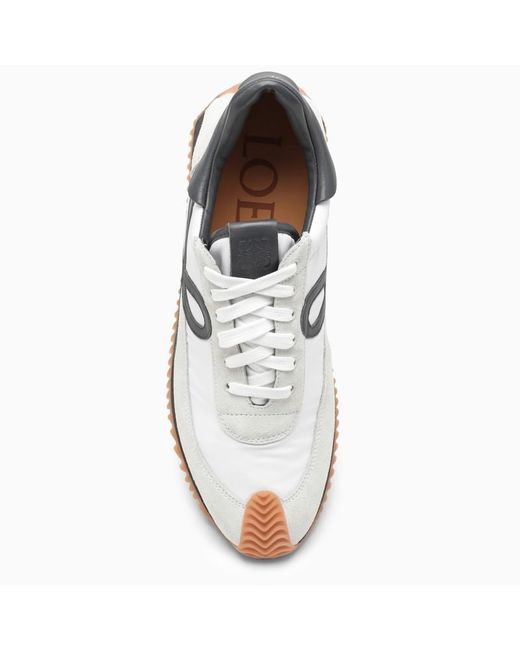 Sneaker flow runner bianca/ di Loewe in White da Uomo