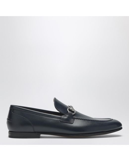 Gucci Blue Loafer With Horsebit for men
