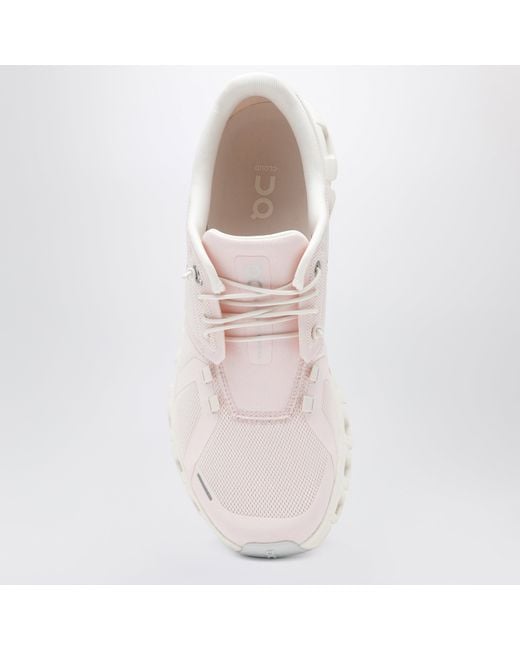 On Shoes White Cloud 6 Salt/Gardenia Sneakers