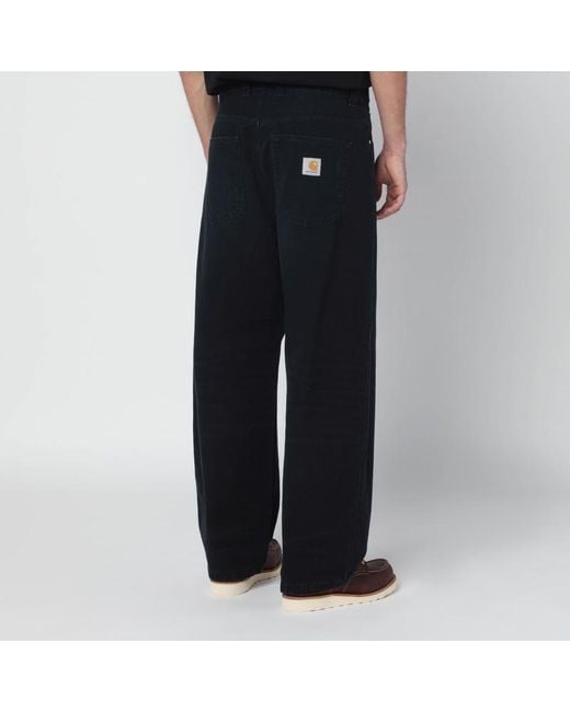 Brandon pant black/grind washed di Carhartt da Uomo