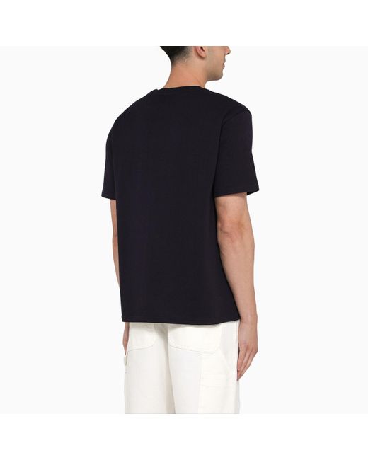 Carhartt Black S/s Pocket Dark Navy Cotton T-shirt for men