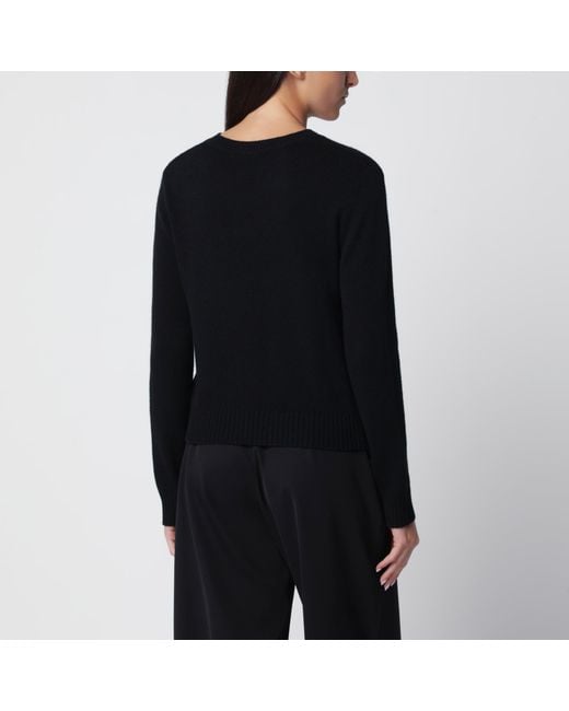 Lisa Yang Black Mable Crewneck Sweater