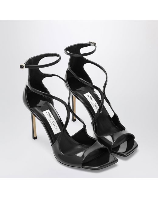 Jimmy Choo Black Azia Sandals