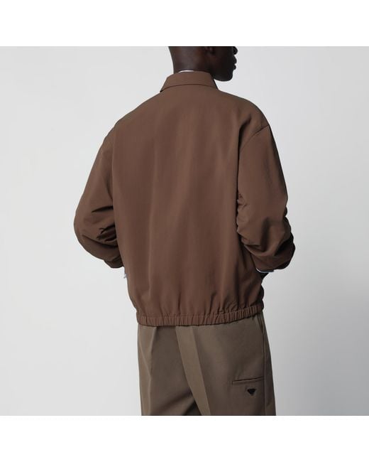 Prada Brown Blouson for men