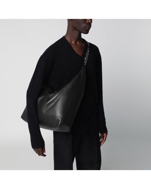 Borsa Gemini di Rick Owens in Black da Uomo