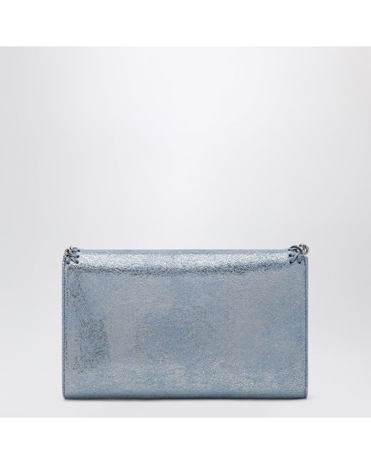 Stella McCartney Blue Falabella Chain Wallet