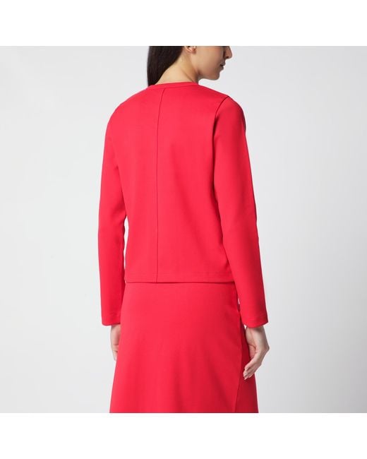 Flore Flore Red Poppy Organic Cotton Cardigan