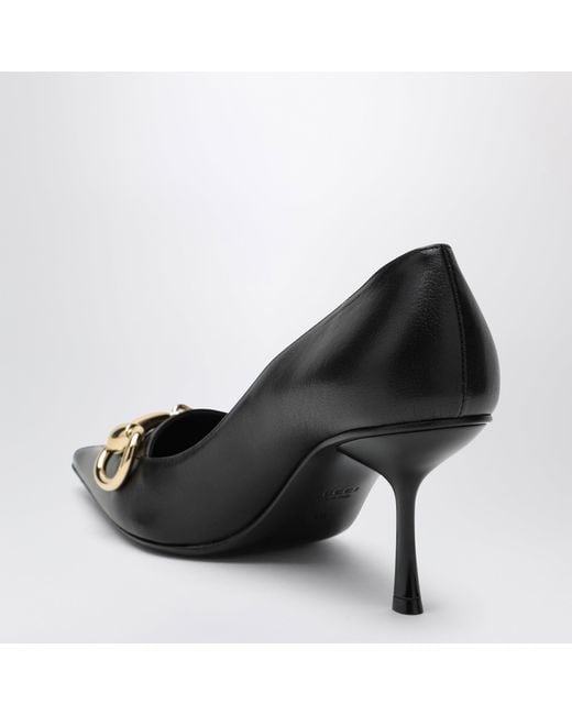 Gucci Black Boulevard Pumps