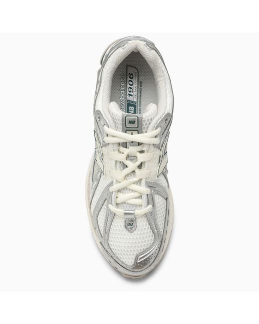 New Balance White Sneakers 1906R Metallic/Sea Salt/New Spruce for men