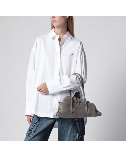 The Attico Gray La Passeggiata Small Bag