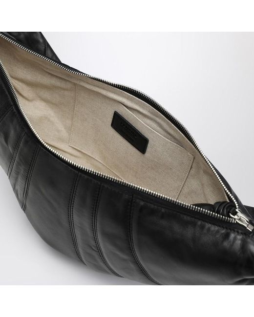 Croissant bag media nera di Lemaire in Black