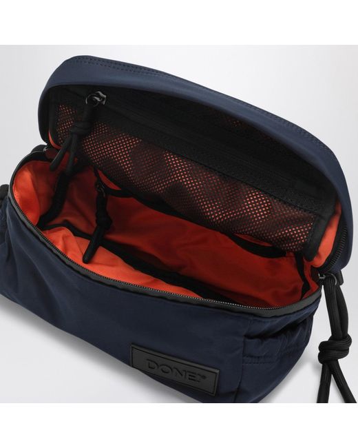 Rag & Bone Blue Nylon Beauty Case for men