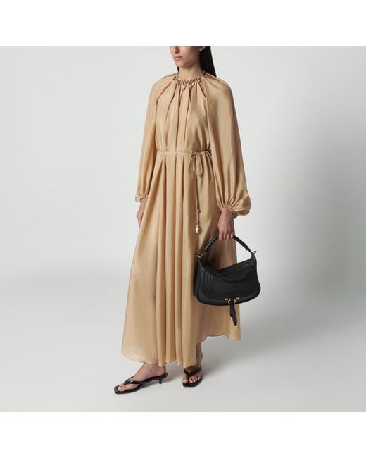 Chloé Black Small Marcie Leather Bag