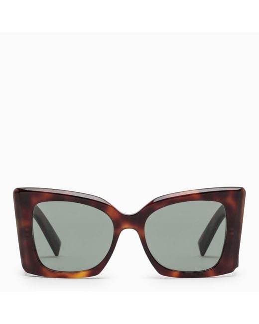 Saint Laurent Gray Sl M119 Blaze Tortoiseshell Sunglasses
