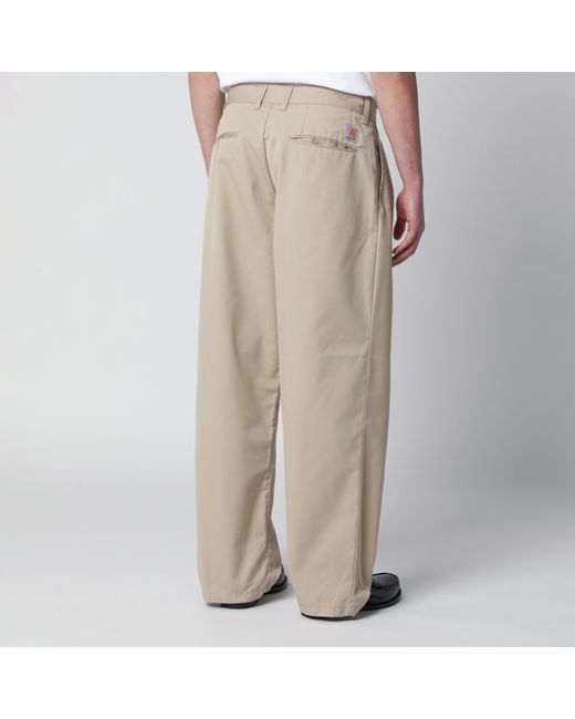 Carhartt Natural Evan Pant Wall/Rinsed for men