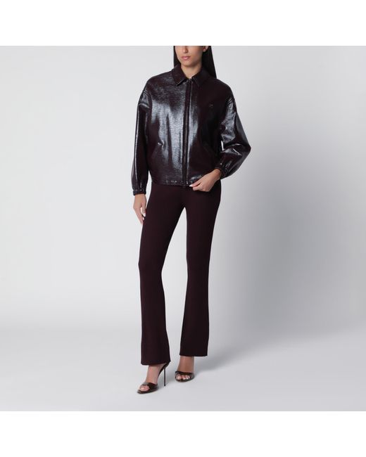 Courreges Brown Straight-Leg Trousers
