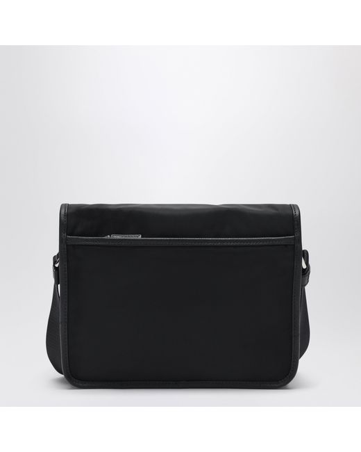 Borsa A Spalla Nera di Prada in Black da Uomo