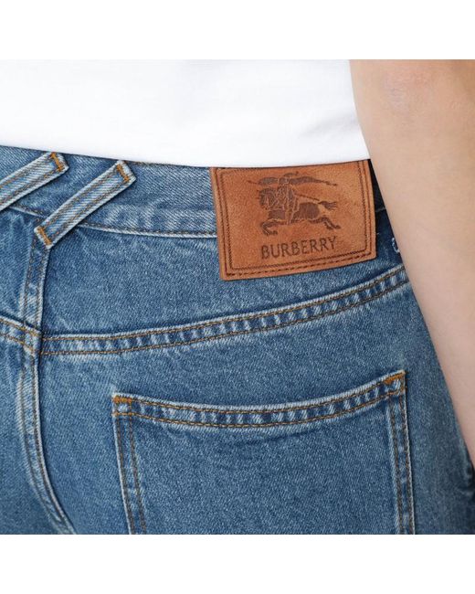 Burberry Blue Medium- Regular-Fit Jeans