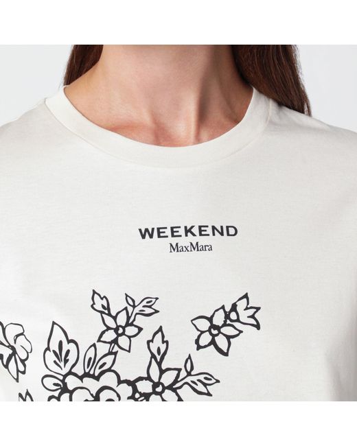 Weekend by Maxmara White Cream T-Shirt