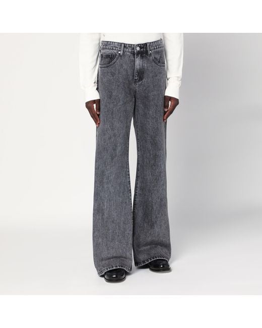 Basketcase Gallery Gray Wide-Leg Jeans for men