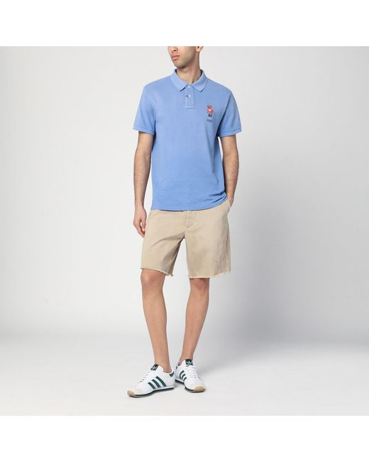 Polo Ralph Lauren Natural Cotton Big-Fit Shorts for men