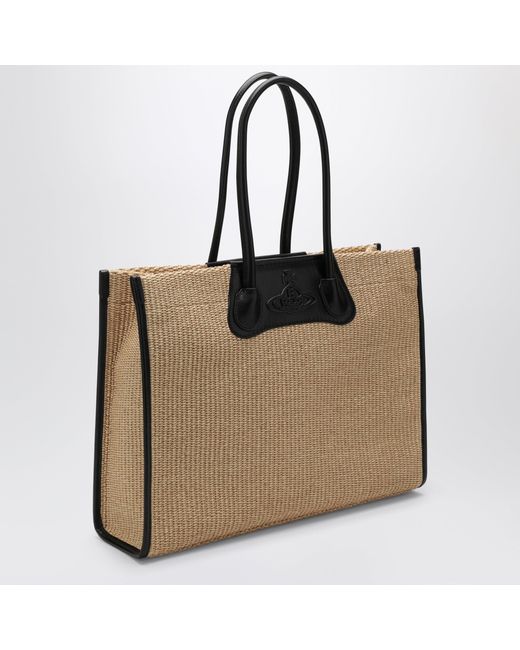 Vivienne Westwood Natural Troy Tote Bag