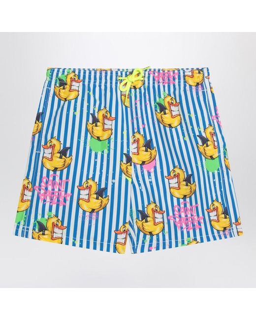 Mc2 Saint Barth Badeanzug Crypto Duck in Blue für Herren