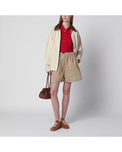 Polo Ralph Lauren Red Slim-Fit Polo Shirt