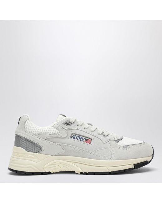 Autry White Hyperway Sneakers for men