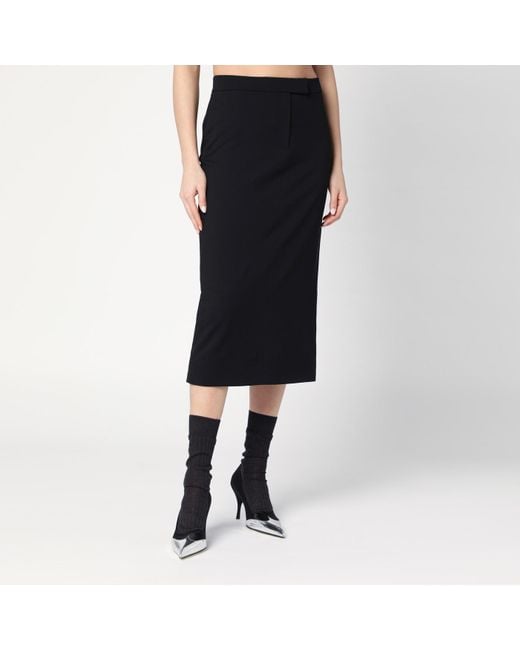 Calvin Klein Black Pencil Skirt