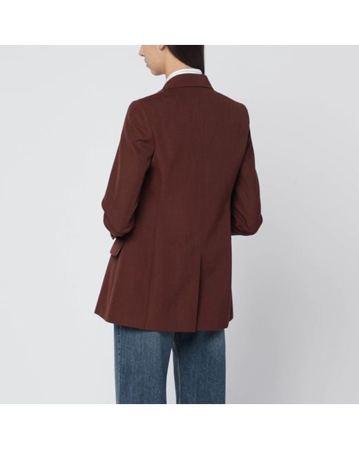 Max Mara Brown Earth-Tone Jacket