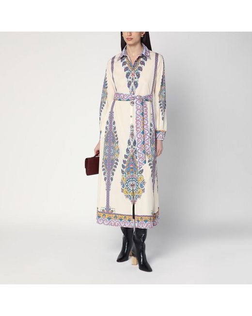 Abito Chemisier di Etro in White