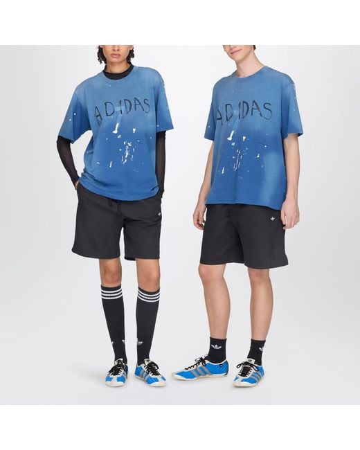 Adidas Originals Blue Song For The Mute 007 Dusky Petrol Tshirt