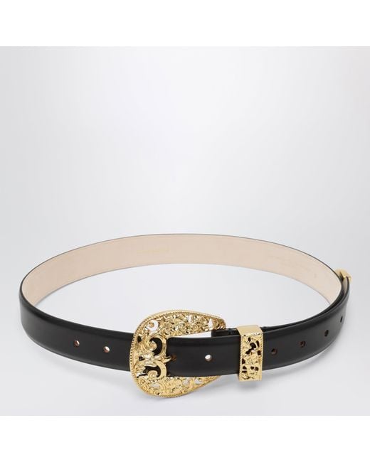 DEHANCHE Black Versailles Belt