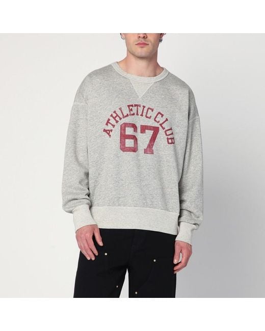 Sweat Gris Loopback Avec Graphique Polo Ralph Lauren pour homme en coloris Gray