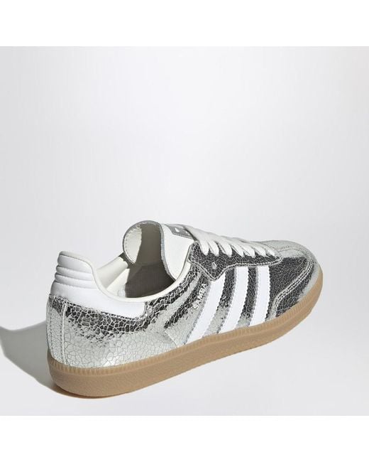 Sneaker samba og silver metallic/white di Adidas Originals