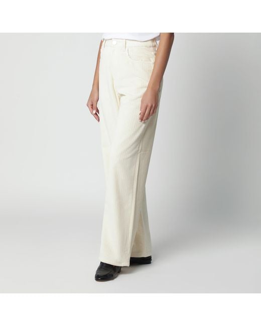 Rohe Natural Baggy Corduroy Trousers