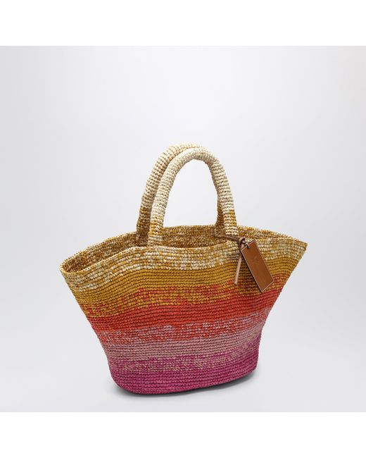 Manebí Multicolor Sunset Glow Panier Bag