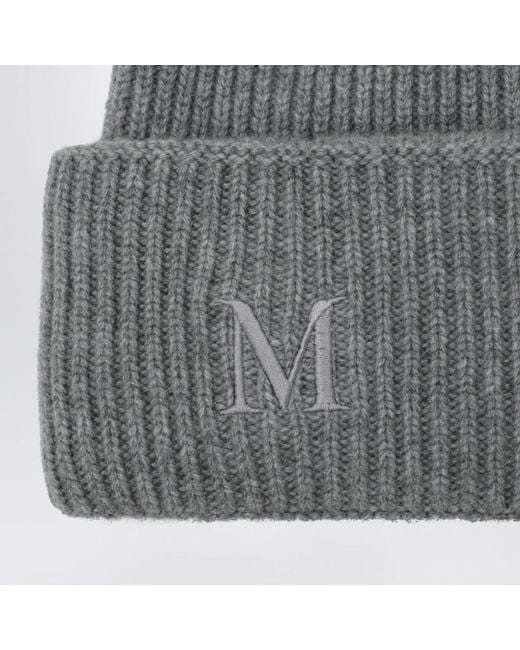 Bonnet En Cachemire Clair Max Mara en coloris Gray